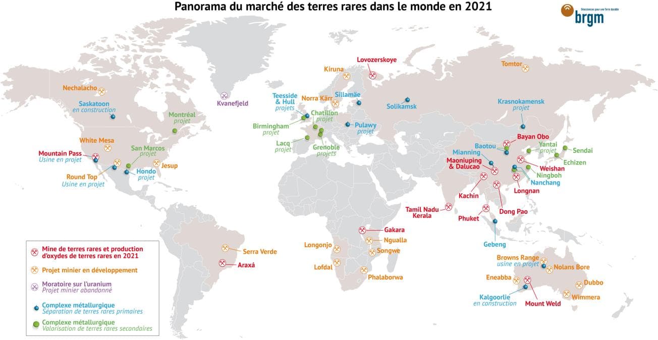 La transition énergétique est matérielle : l'Europe face au défi des terres rares est au coeur d’une nouvelle géoéconomie